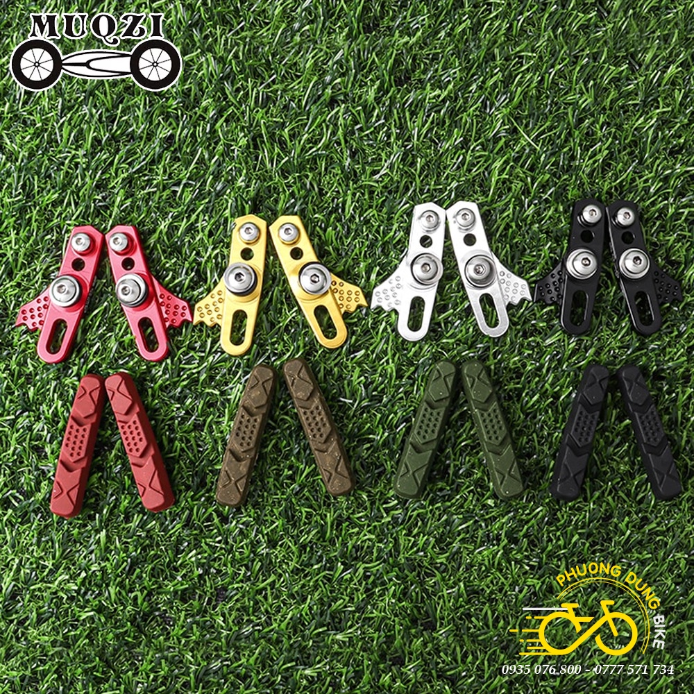 Cặp gôm phanh dành cho vành Carbon xe đạp MUQZI