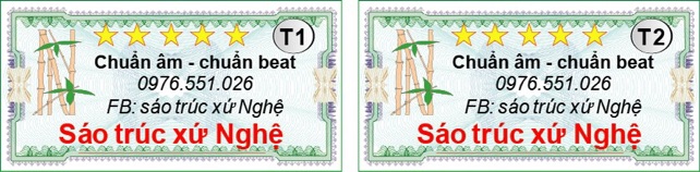 Sáo dọc tone đô