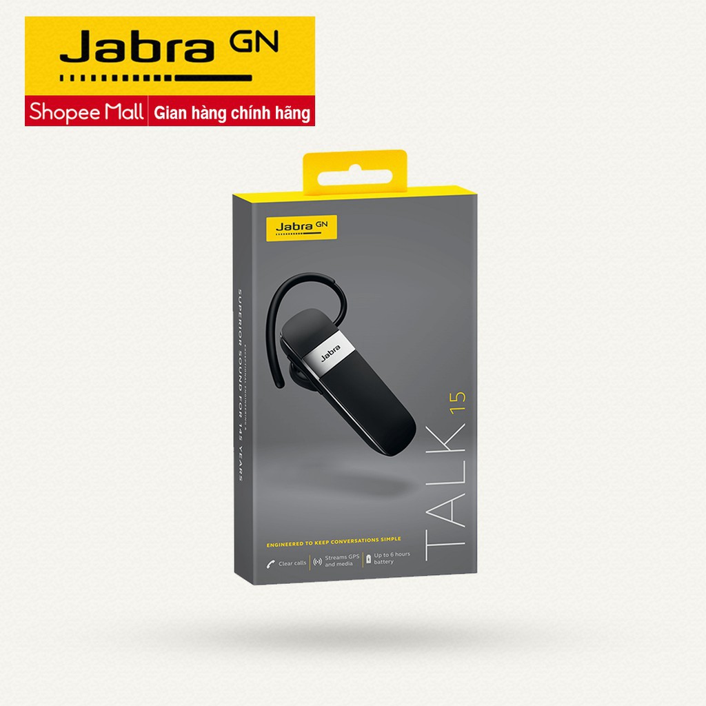 Tai nghe Bluetooth chính hãng Jabra Talk 15