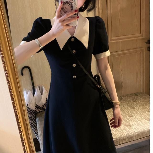 Đầm Cổ Búp Bê Phong Cách Retro Pháp Size Lớn mm200 Jin