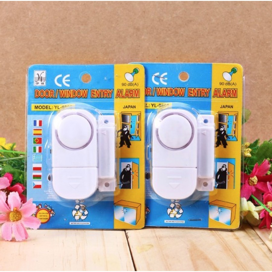 Chuông Cửa Báo Trộm 4 Chế Độ, Có Chuông To 110dB Pin 1 Năm (Hoạt Động Độc Lập) RD19