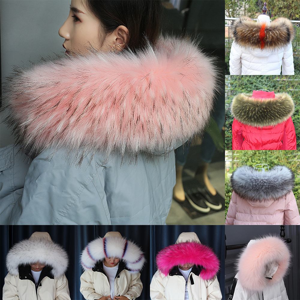 Cổ áo lông thú nhân tạo có thể tháo rời