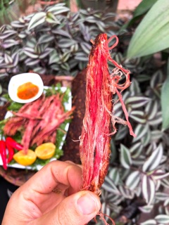 ĐẶC SẢN TÂY BẮC: THỊT TRÂU GÁC BẾP (tặng kèm chẩm chéo)