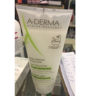 Gel rửa mặt, tắm gội dịu nhẹ A-Derma shower gel Hydra-protective 200ml