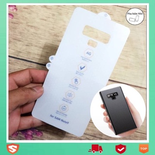 Dán PPF Full Trước - Full lưng - Full viền [NHÁM] nhiều mã SamSung Mới