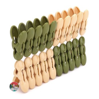 {Hot}Vỉ 20 kẹp quần áo củ hình lạc đẹp Sale sốc ( Đồ gia dung SK )
