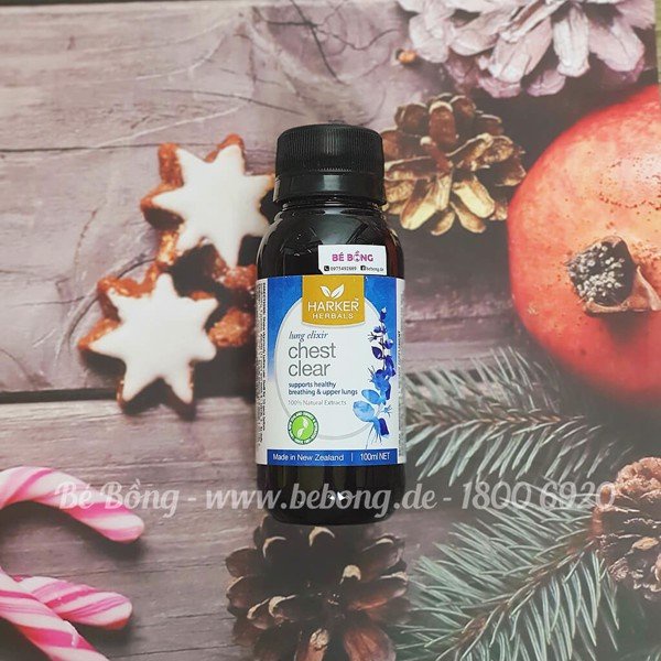 Siro thảo dược Harker Herbals NewZealand 100ml và 150ml các loại cho bé