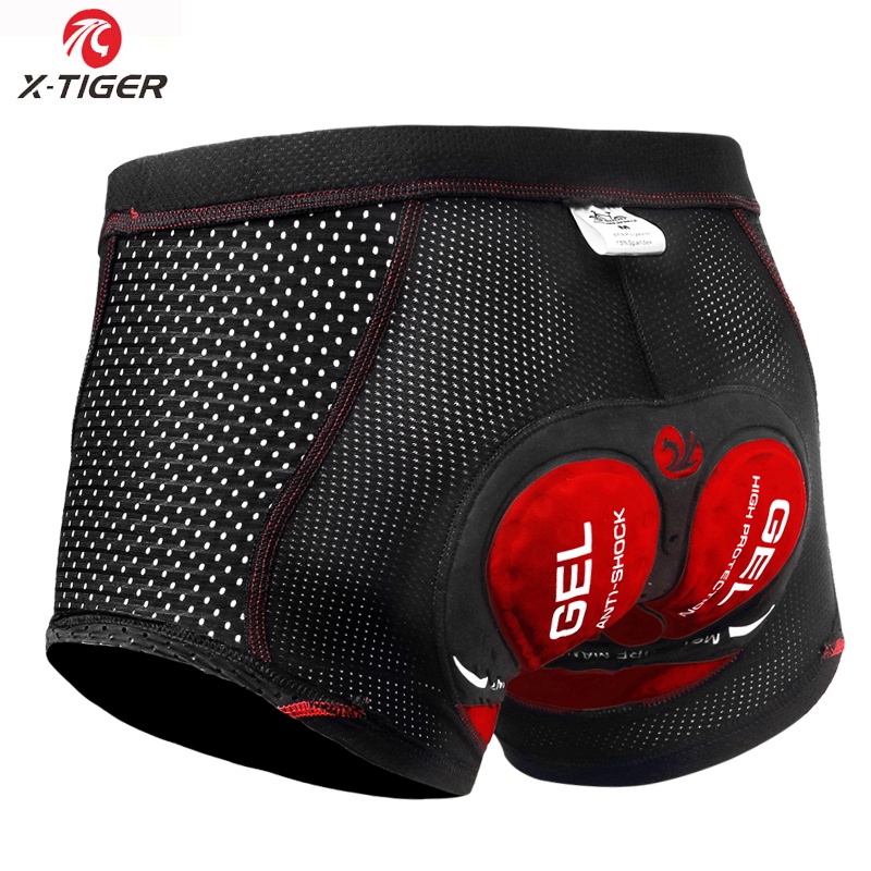 X-TIGER Quần đùi có đệm gel 5D 3D tiện dụng cho đạp xe