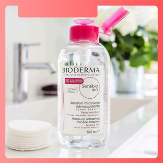 Nước Tẩy trang Bioderma Pháp Nắp Nhấn chính hãng hàng Pháp