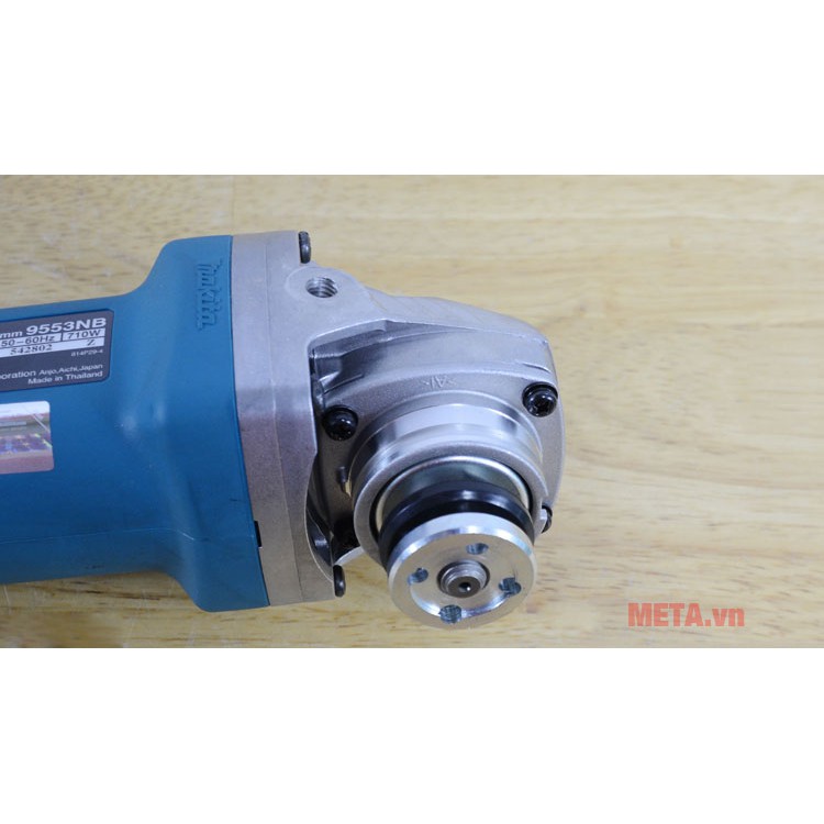 Máy mài góc 9553 NB MAKITA- công tắc thân