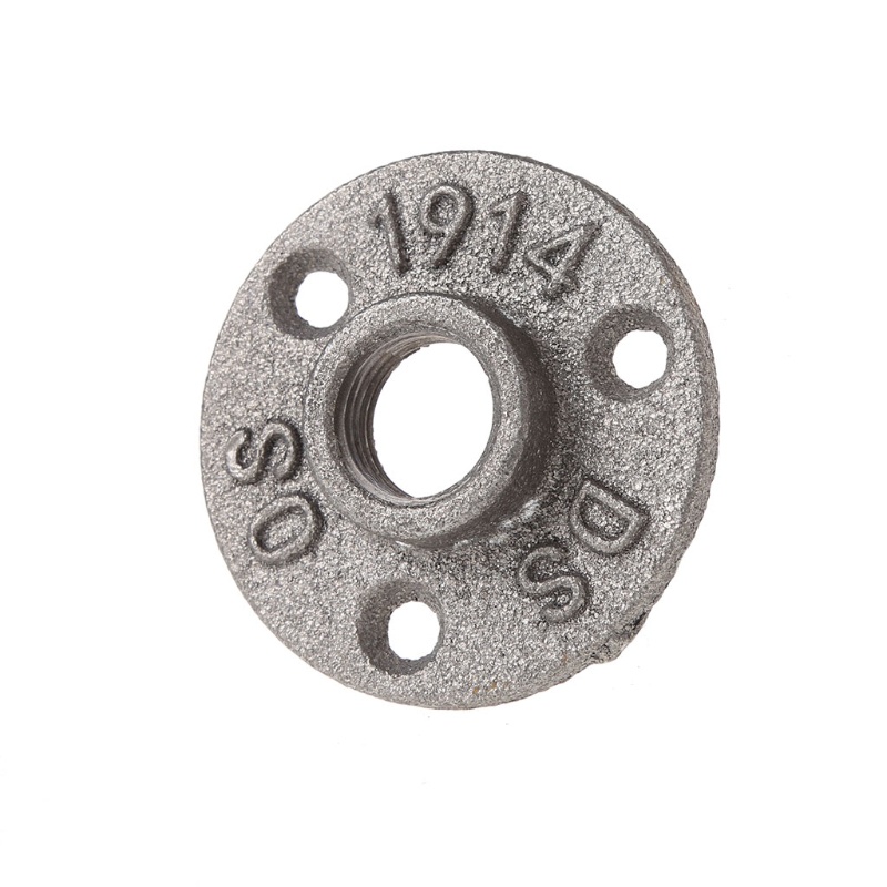 Giá Đỡ Ống Nước 3 / 4 &quot;Bằng Sắt Màu Đen Gắn Tường Tiện Dụng