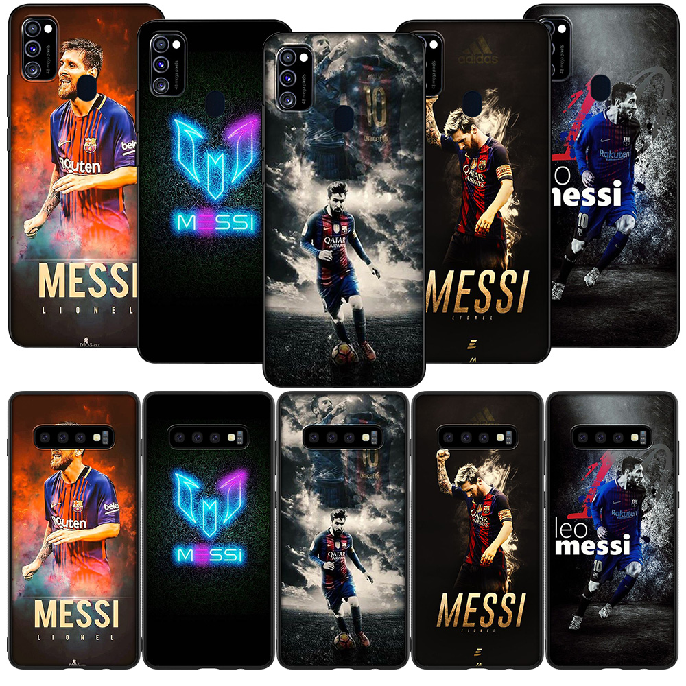 Ốp Lưng In Hình Cầu Thủ Bóng Đá Messi Cho Samsung A01 Eu A11 M11 A21 A21S A41 A51 A71 A81 A91