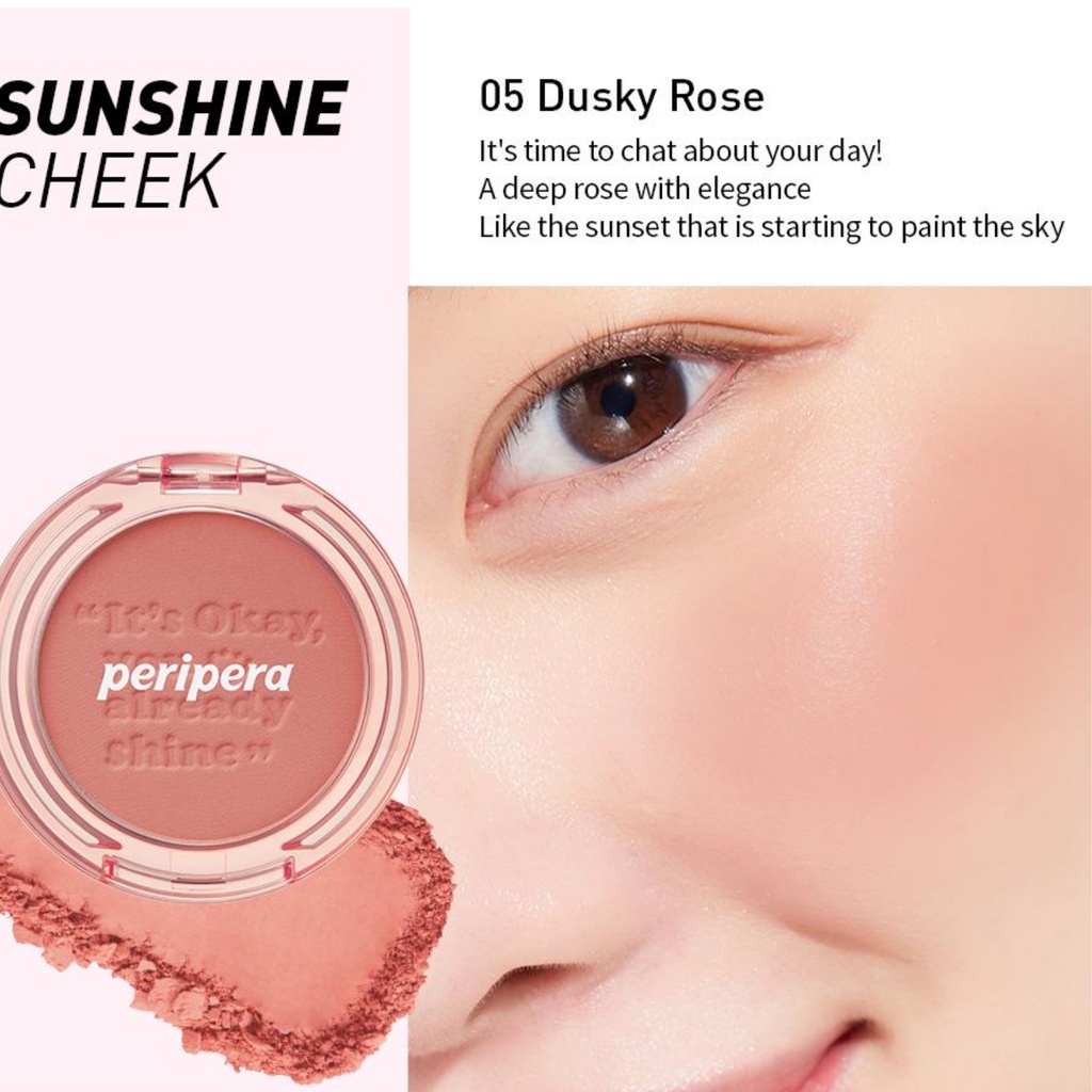 Má Hồng Peripera Pure Blushed Sunshine Cheek