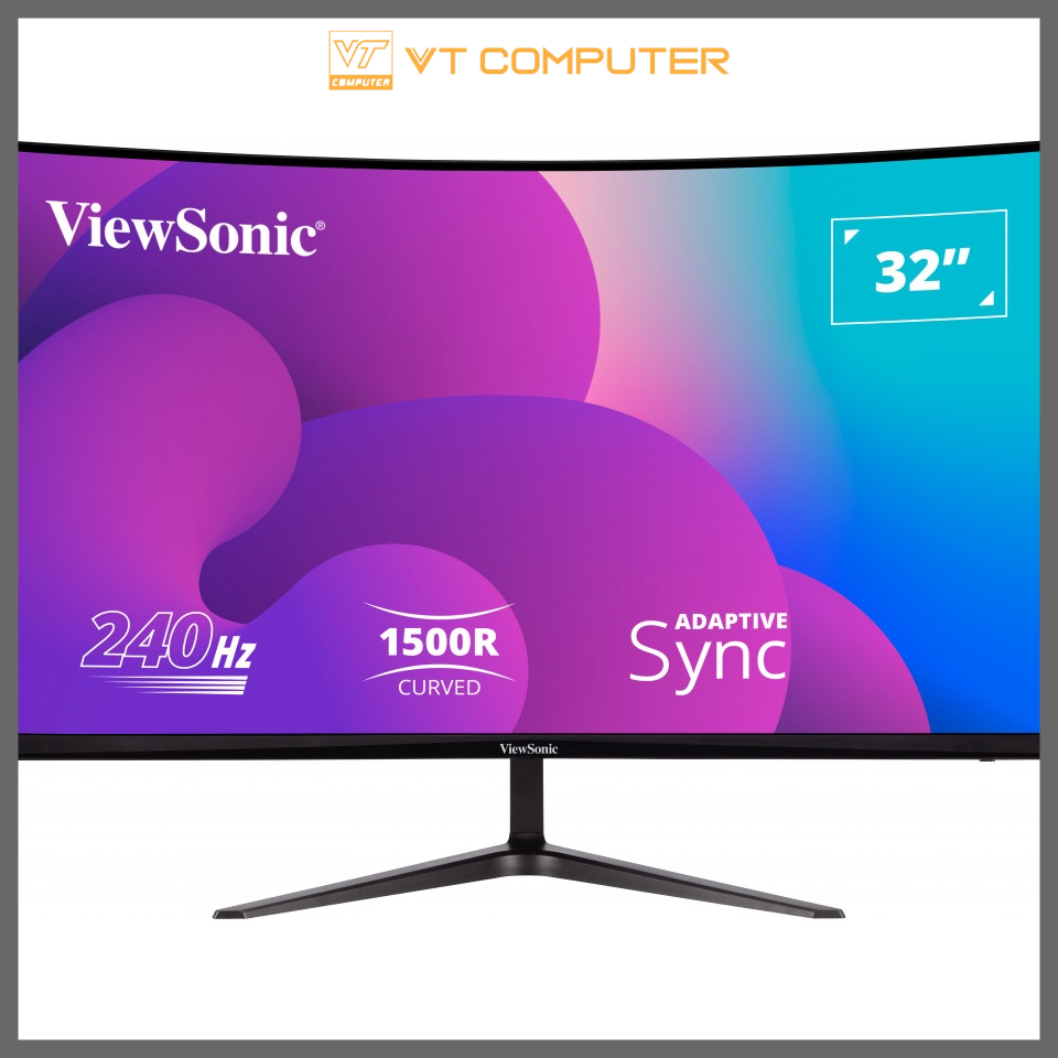 Màn Hình Cong 32 inch / ViewSonic / FHD / 75-240Hz / VX3219 / VX3218 / VA3209 / Bảo Hành 36 Tháng | BigBuy360 - bigbuy360.vn