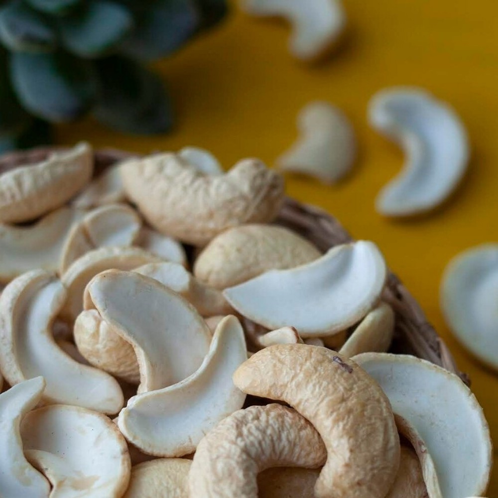 Hạt điều tươi 1kg - Hạt điều tươi bể đôi - Điều tươi làm sữa, béo ngậy, tươi ngọt Hoàn toàn tự nhiên