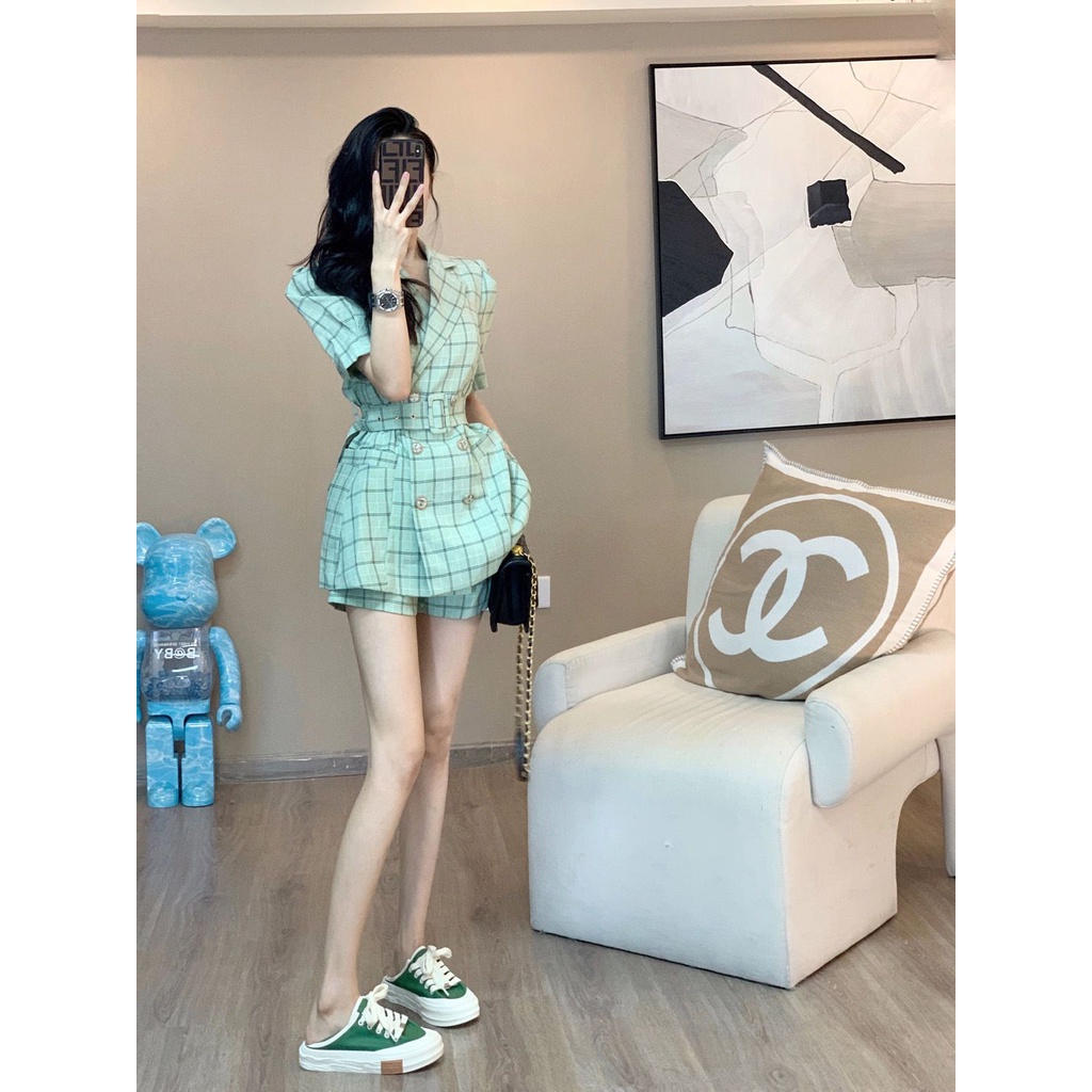 Bộ Đồ Vest Thời Trang Mùa Hè 2022 Cao Cấp Phong Cách Mới Cho Nữ