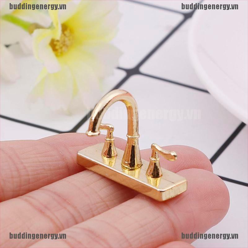 Mô Hình Vòi Nước Mini 1/12 Bằng Hợp Kim Nhôm Dùng Để Trang Trí Nhà Búp Bê Tiện Dụng