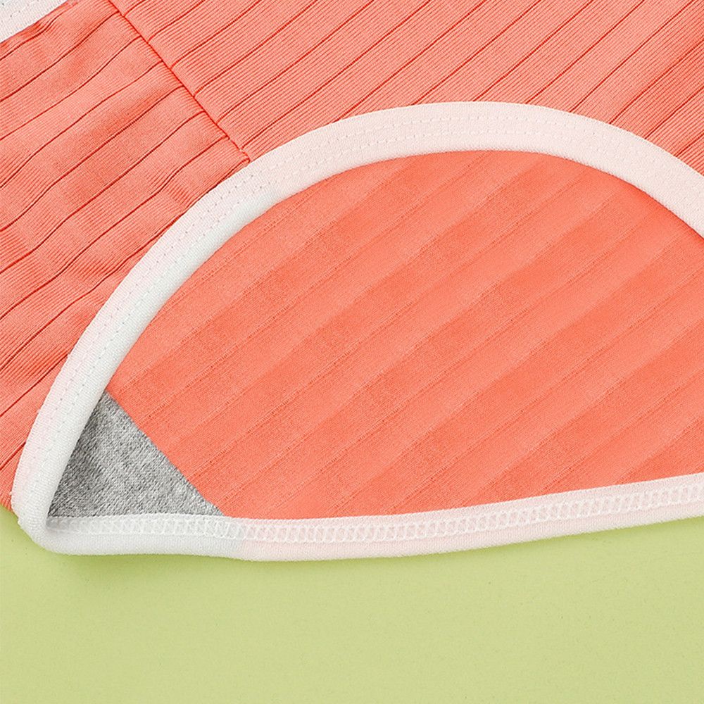 Quần lót cotton lưng vừa màu trơn đính nơ thời trang cho nữ