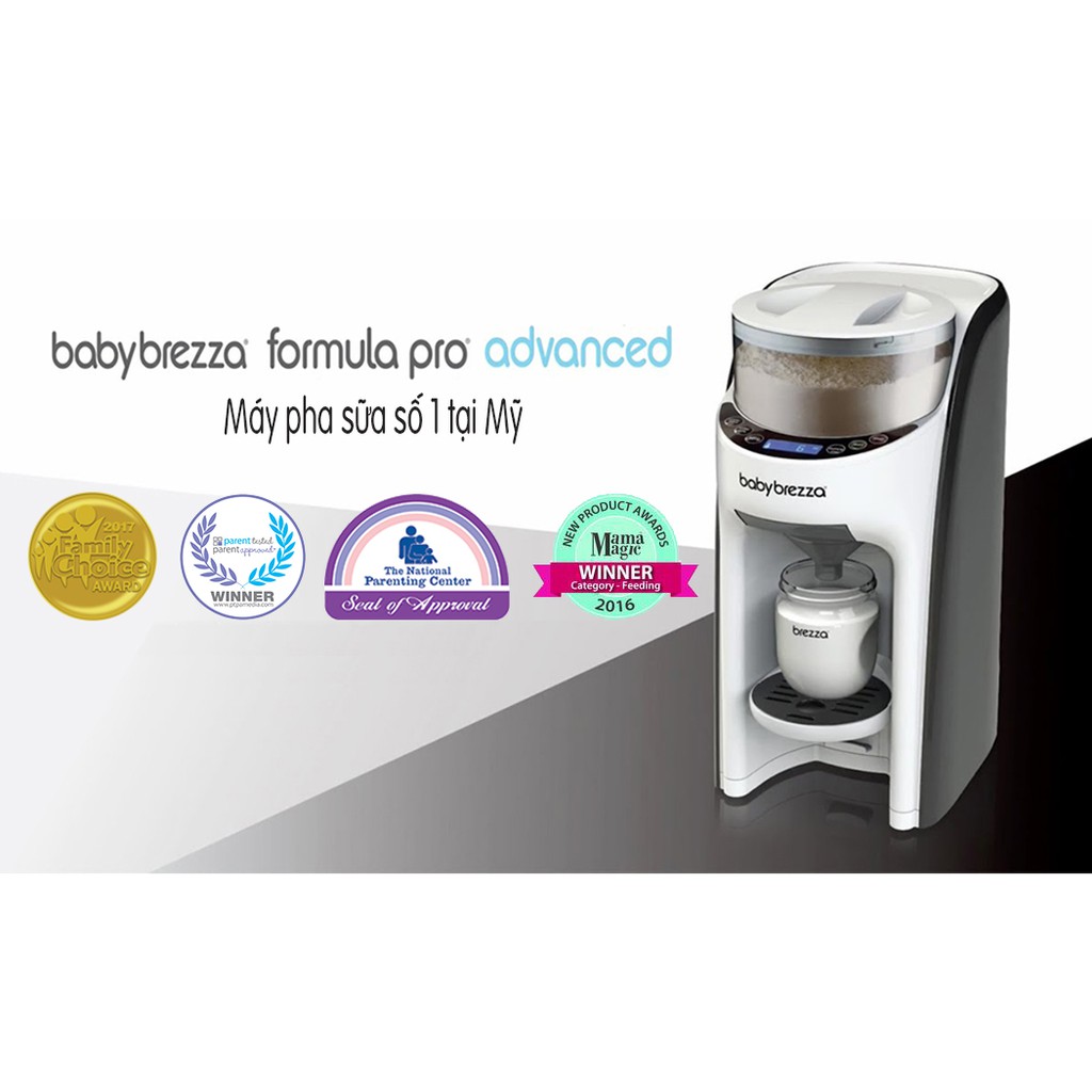 Máy pha sữa Baby Brezza Formula Pro Advanced thế hệ thứ 2 [MSP-11003]