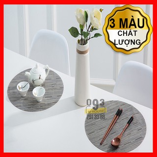 Tấm lót bàn ăn khăn chén dĩa tròn 29cm