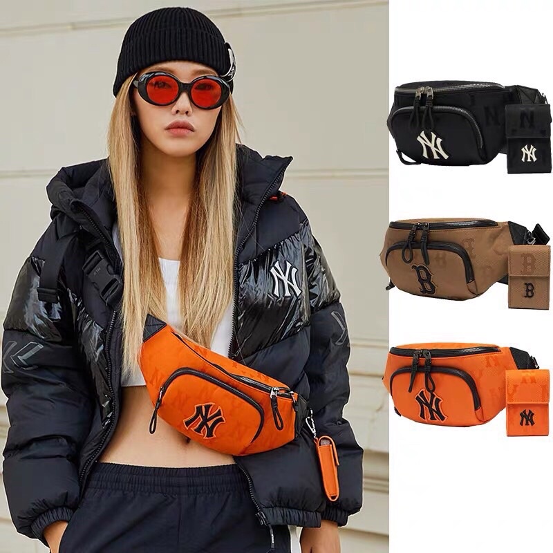 Túi bao tử ML*B NY unisex form dáng cực ngầu, thích hợp dạo phố lẫn công việc