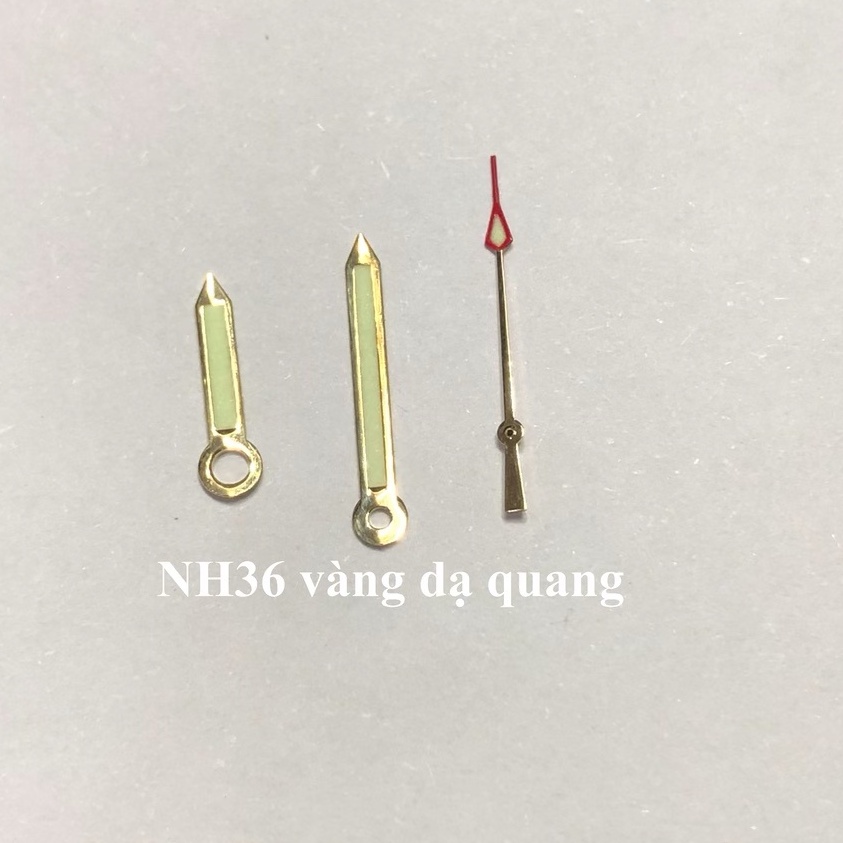 Bộ kim máy cơ dạ quang lắp cho máy NH35, NH36