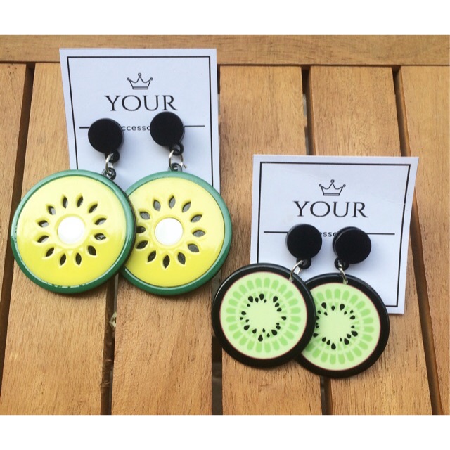 Khuyên tai hoa quả giá rẻ #66k