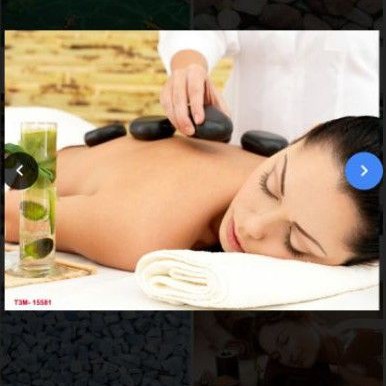 tranh dán tường trang trí spa