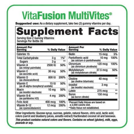 Vitafusion Women’s Multivitamin 220 viên Date 2023