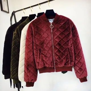 Áo bomber Nhung cực xinh