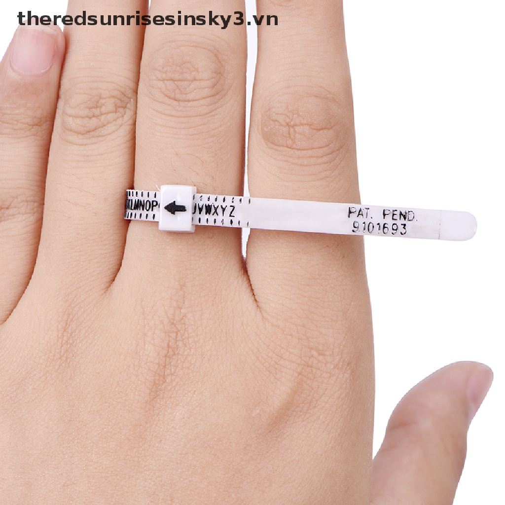 Thước Đo Kích Thước Nhẫn UK US Mới