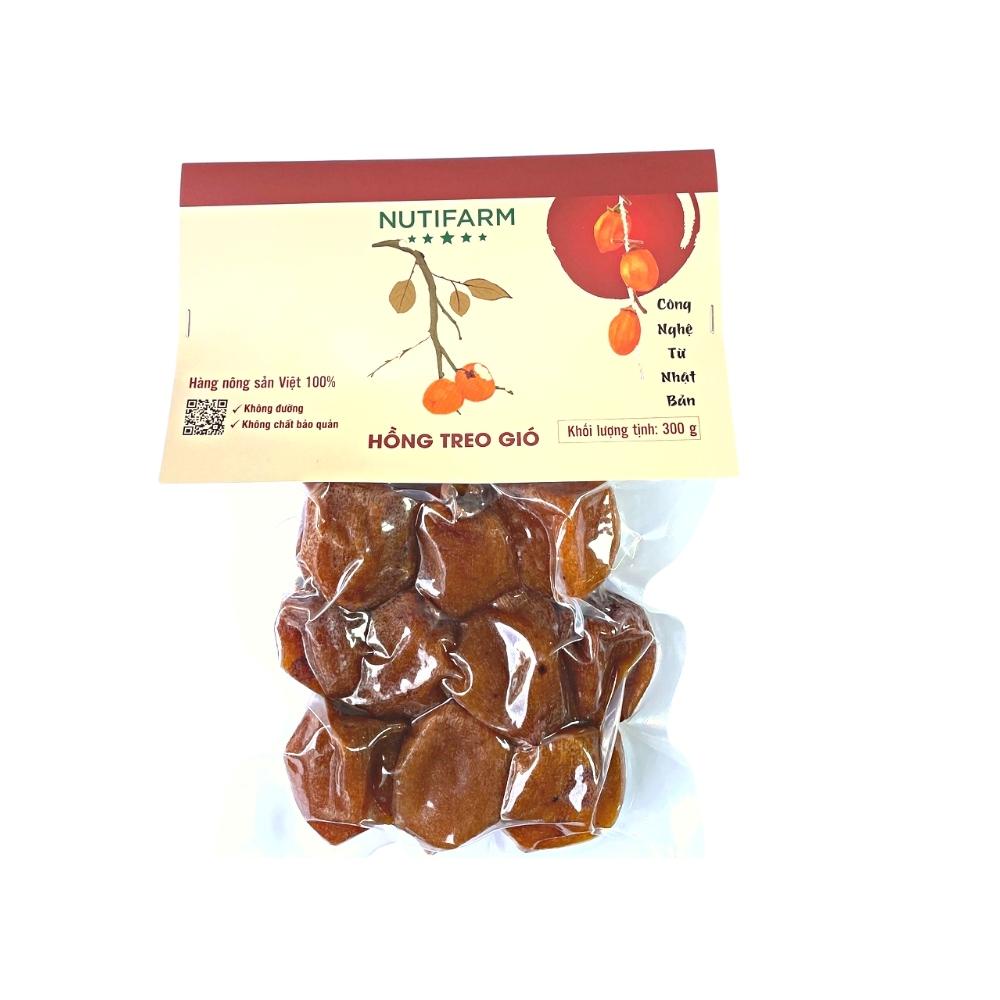 Hồng treo gió đà lạt 300gr, trái cây sấy đặc sản đà lạt