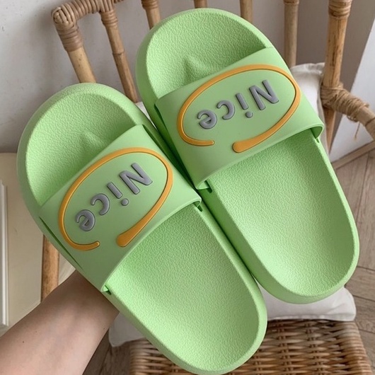 Dép Ulzzang - Dép Quai Ngang Bánh Mì NICE chuẩn hàng quảng châu Nam Nữ