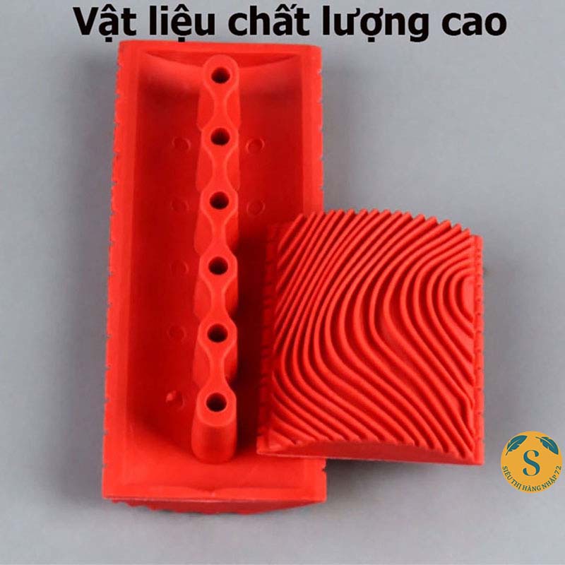 Cọ lăn sơn tạo vân gỗ tự nhiên, dụng cụ sơn giả gỗ chất lượng cao