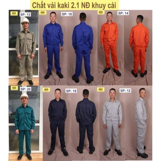 [HN]quần áo kaki nam định vải 2.1