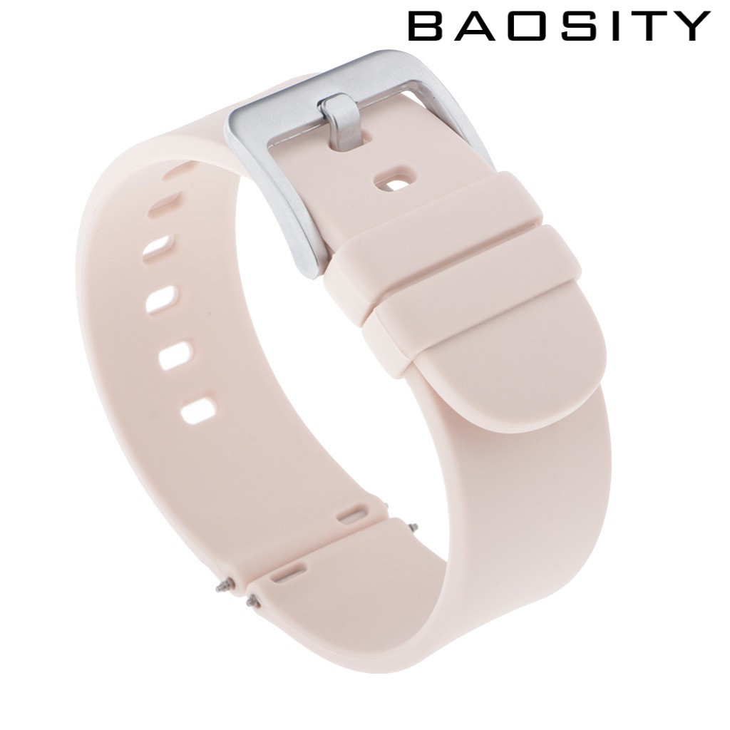 Dây Đeo Thay Thế Chất Liệu Silicon Thiết Kế Sọc Gân Nổi Cho P8