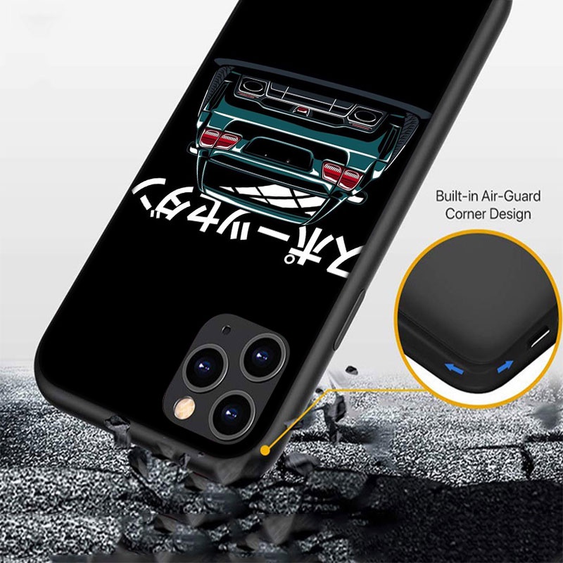 Ốp Điện Thoại In Hình Xe Hơi JDM GTR Cho iPhone 5 5S 6 6S 7 8 11 Pro Max Plus SE XR HH81