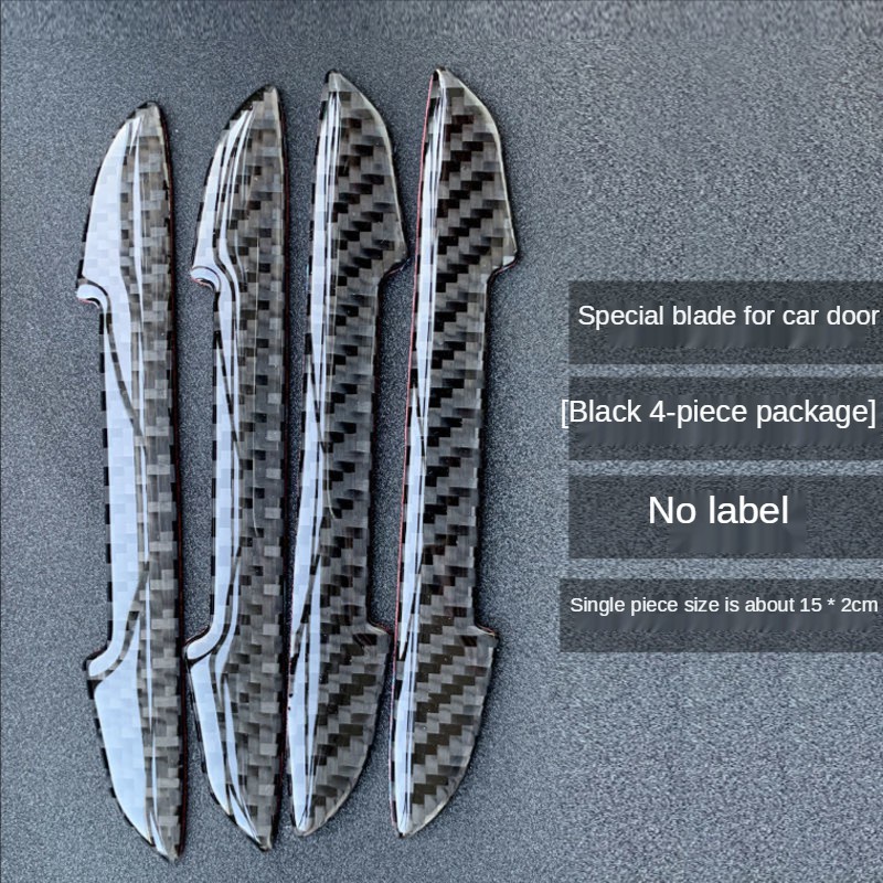 Miếng dán sợi carbon chống va chạm cho gương chiếu hậu xe hơi