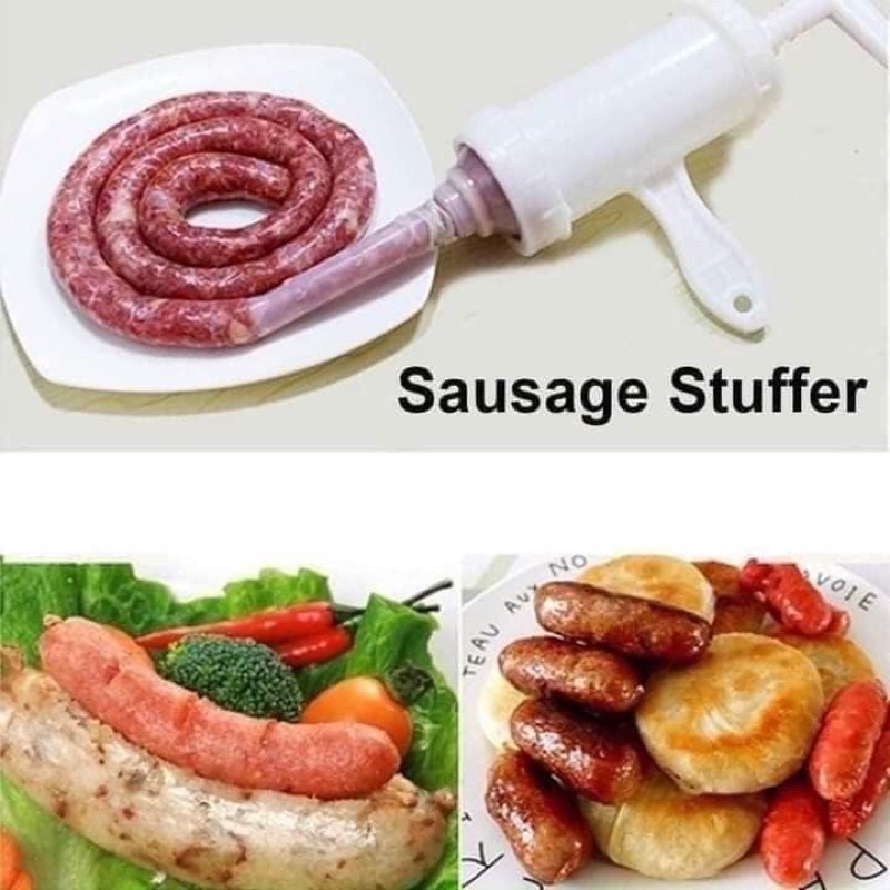 Khuôn làm xúc xích ,Dụng cụ nhồi xúc xích khuôn làm lạp xưởng, dồi sụn bằng tay giá rẻ