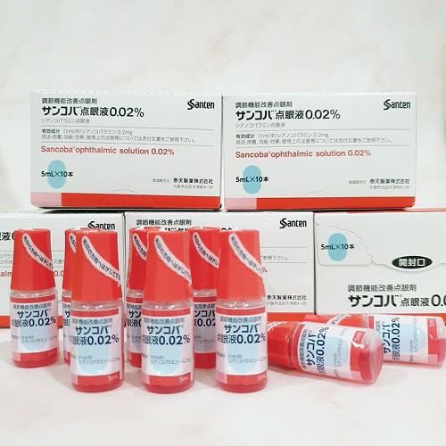 THUỐC NHỎ MẮT GIẢM CẬN CHÍNH HÃNG SANCOBA NỘI ĐỊA NHẬT 5ML | BigBuy360 - bigbuy360.vn