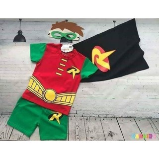 Đồ bộ siêu nhân bé trai.