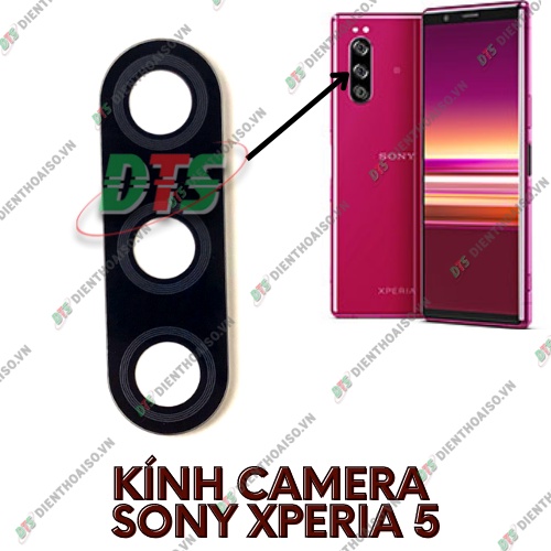 Kính camera sony xperia 5 kèm keo dán