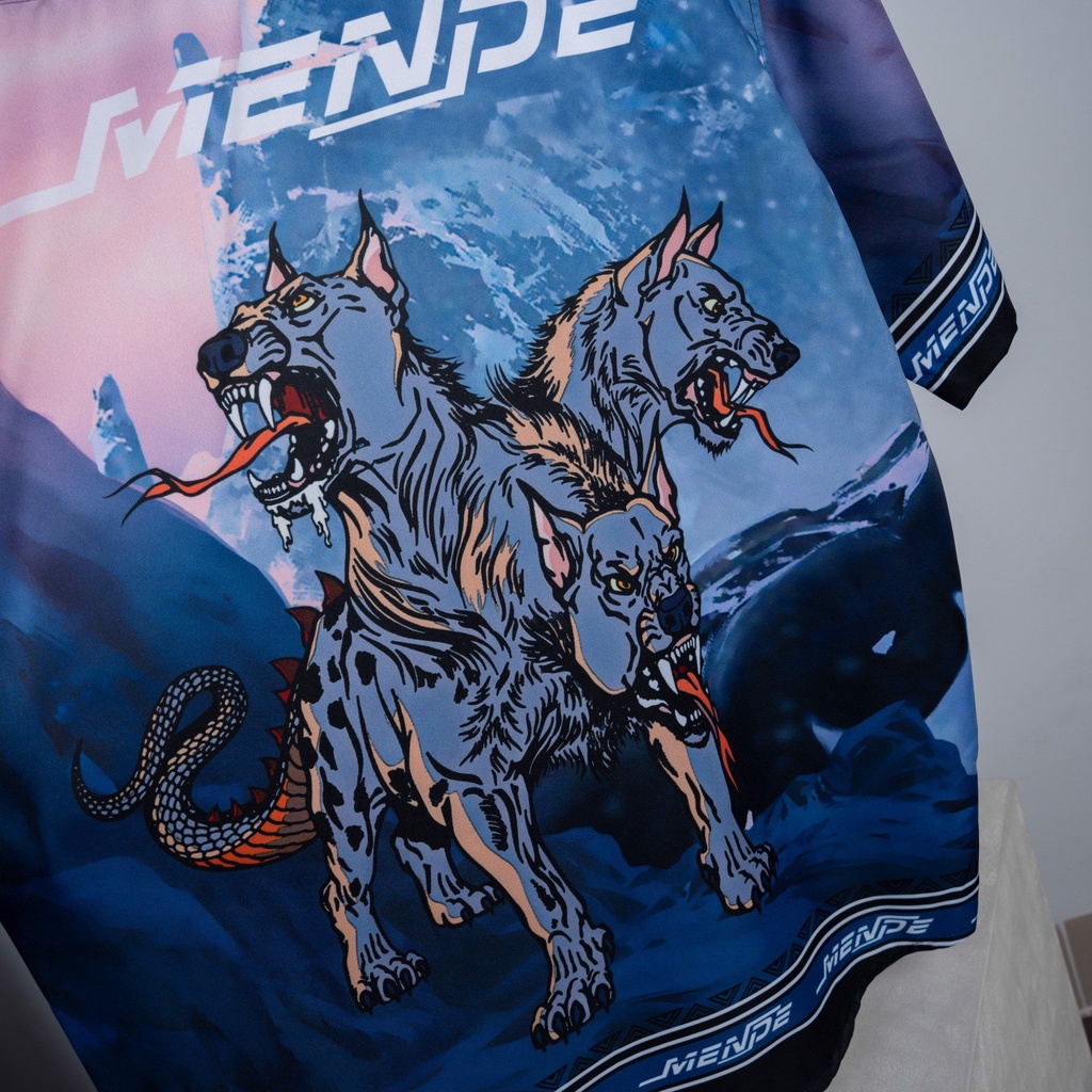 MENDE - Demon Shirt - Áo sơ mi nam tay ngắn