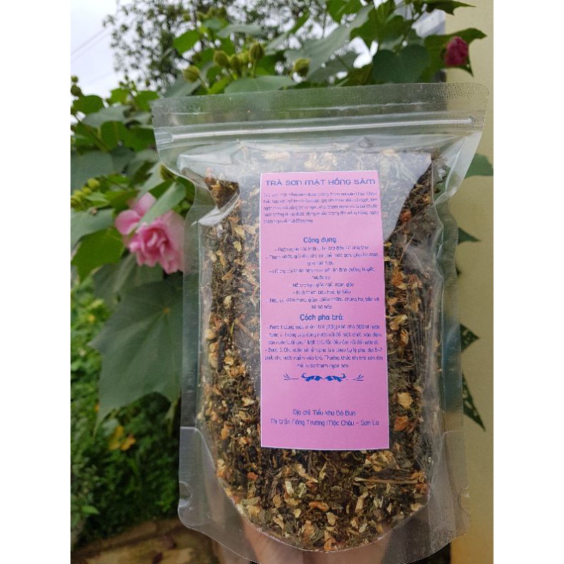 Trà Sơn Mật Hồng Sâm Mộc Châu gói 500g