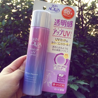 Xịt chống nắng Skin Aqua Tone Up UV SPF 50+ PA+++