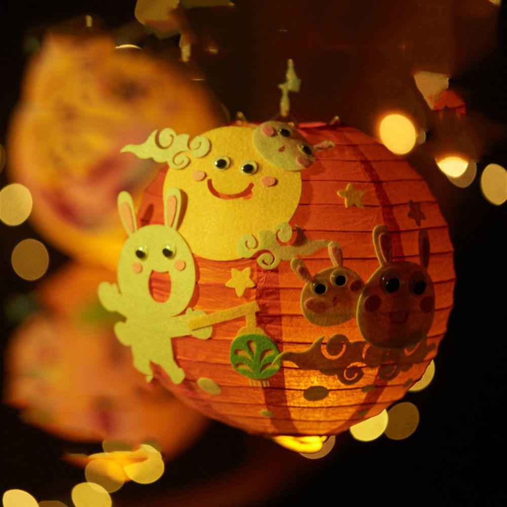 Lồng Đèn Hình Thỏ Dễ Thương Phong Cách Trung Hoa Độc Đáo Trang Trí Nhà Cửa