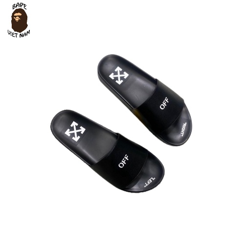 Dép quai ngang Off White, Dép lê Nam Off White, Chất liệu đế Cao su đúc, 3 mẫu BapeVN