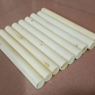 Thanh Gỗ Tròn Dài 20cm Gỗ Bồ Đề ( Các kích cỡ)