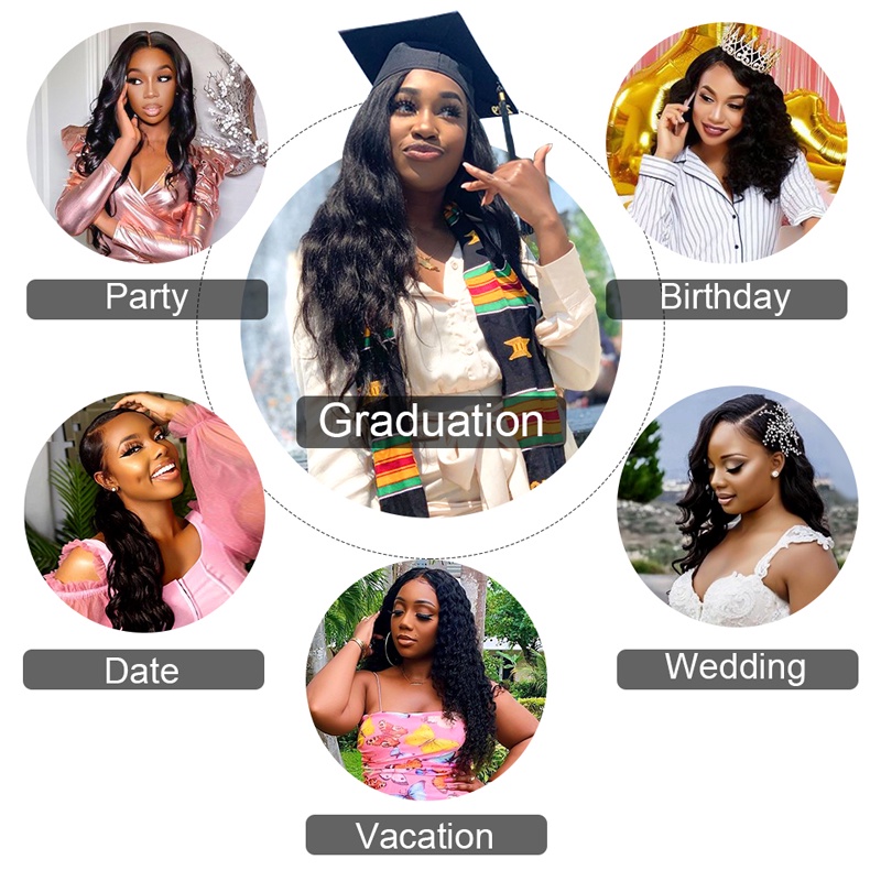 Tóc giả nữ nguyên đầu thẳng dài, sợi tơ cao cấp, tặng kèm lưới trùm tóc giả