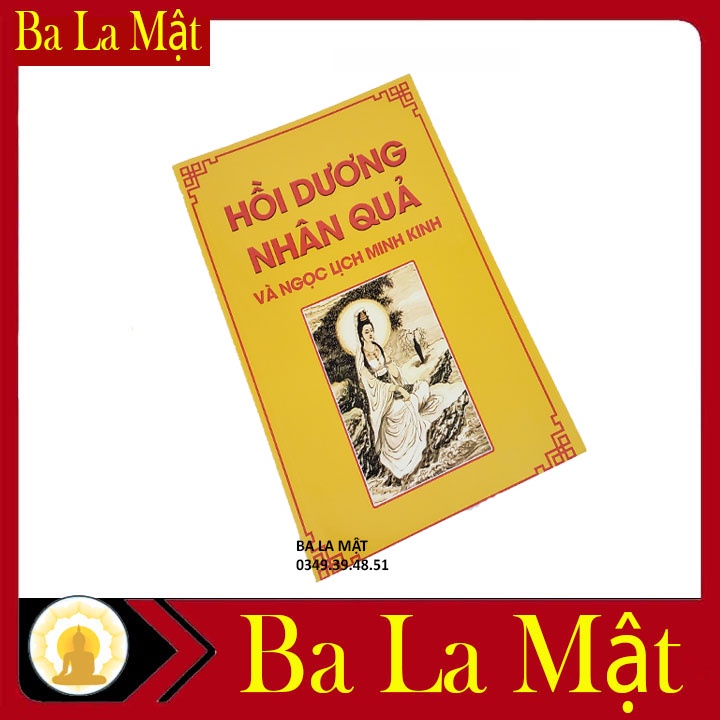 Sách - Kinh Hồi Dương Nhân Quả Trọn Bộ Bìa Giấy
